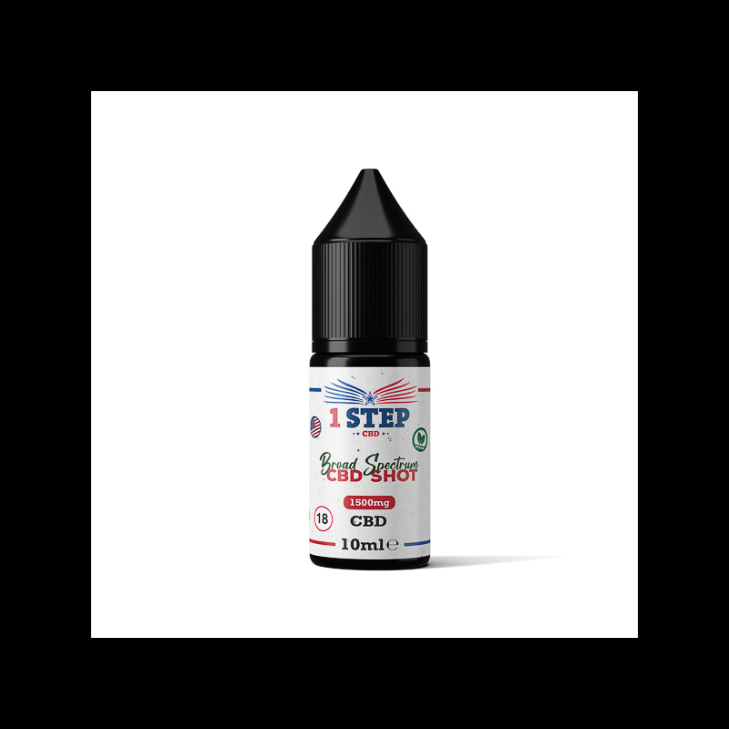 1500mg 1 Step Broad Spectrum 10ml CBD Shot