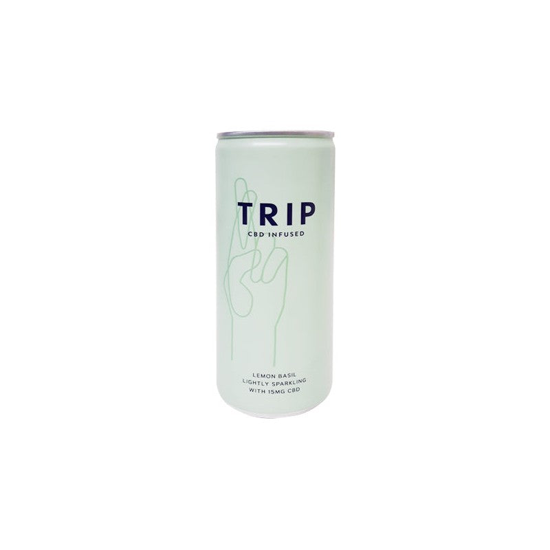 24 x TRIP 15mg CBD Infused Lemon & Basil Drink 250ml