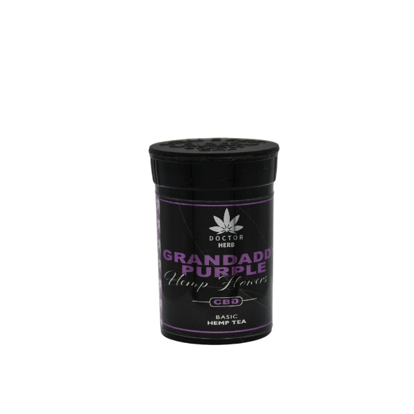 Doctor Herb Granddaddy Purple Hemp Flowers CBD