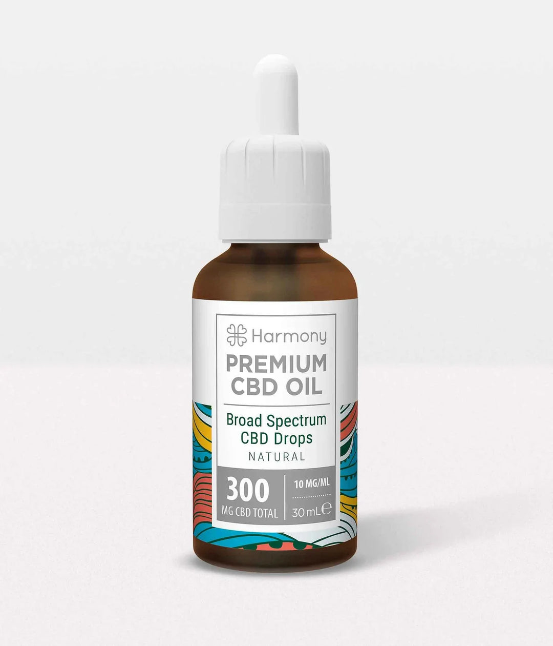 Harmony Premium CBD Oil Broad Spectrum CBD Drops Natural 30ml