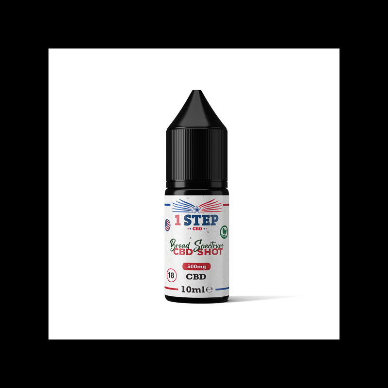 500mg  1 Step Broad Spectrum 10ml CBD Shot