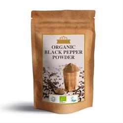 Organic Black Pepper Powder 200g - 1* Star Great Taste Award