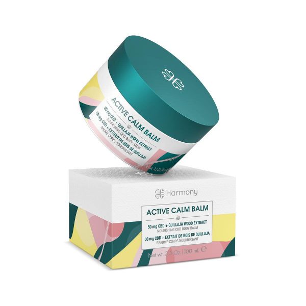 Harmony Active Calm Balm Nourishing CBD Body Balm 50mg 100ml