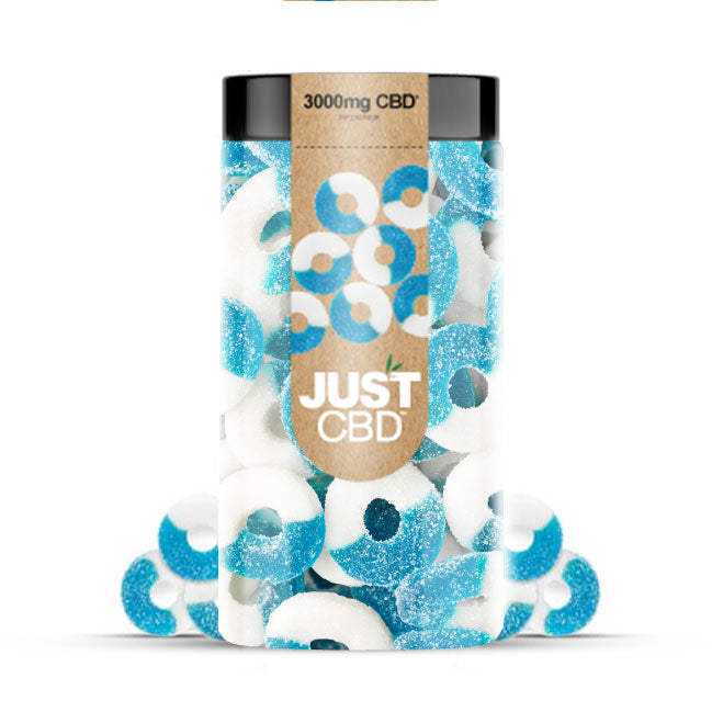 Just CBD Blue Raspberry Rings