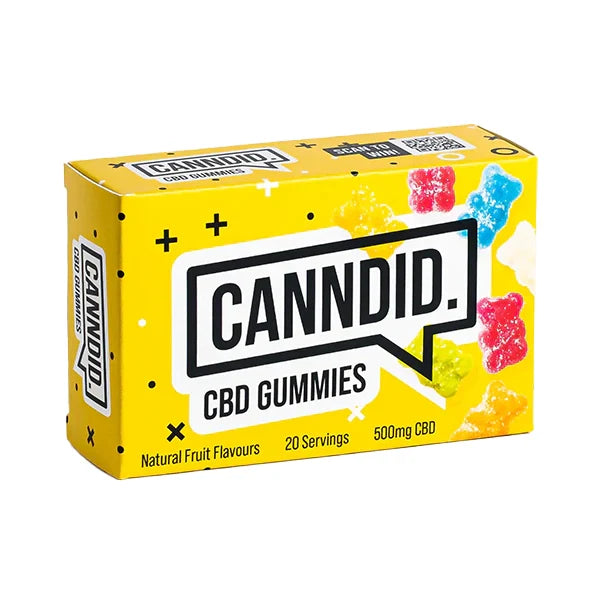 CANNDID. CBD Gummies Natural Fruit Flavours