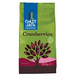 Organic Cranberries 100g