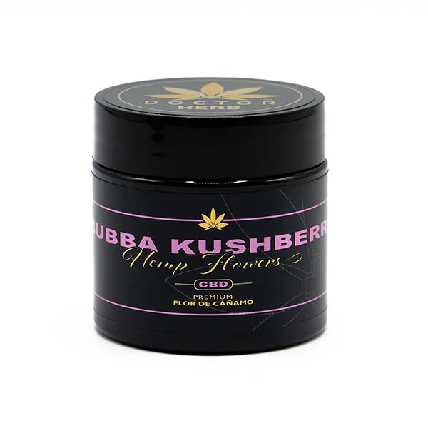 Doctor Herb Bubba Kushberry Hemp Flowers 19% CBD