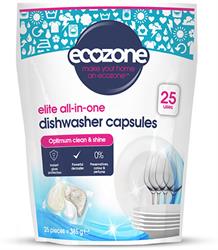 Elite All-in-one Dishwasher Capsules - 25 Capsules