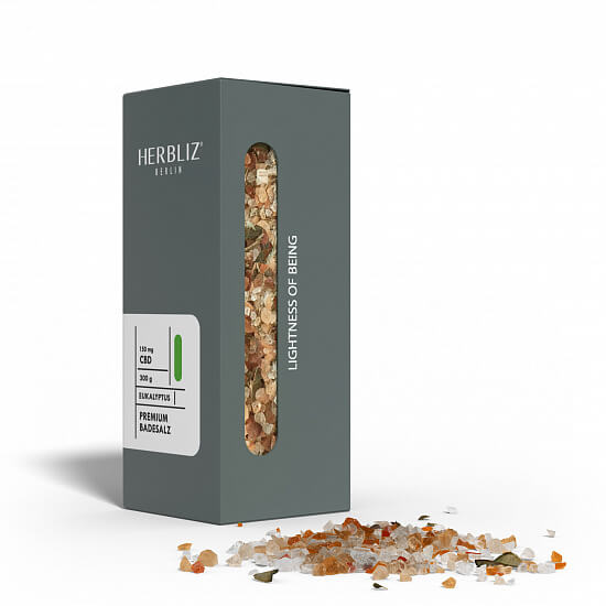 Herbliz Berlin CBD Premium Bath Salts 150mg 300g