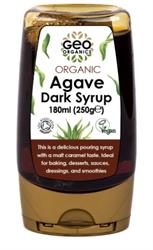 Geo Organics Organic Agave Dark Syrup 180ml