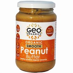 Peanut Butter - 100% Organic Peanut Butter Smooth 350g