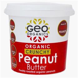 Peanut Butter - 100% Organic Peanut Butter Crunchy 1000g