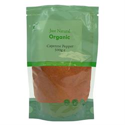 Organic Cayenne Pepper 500g