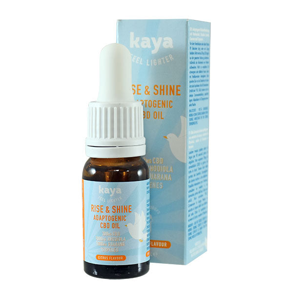 Kaya Feel Lighter Rise & Shine Adaptogenic CBD Oil Citrus Flavour  300mg 10ml