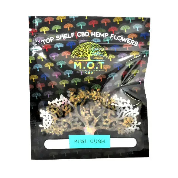 CBD Office - Mother of Trees Top Shelf CBD Hemp Flower Kiwi Cush