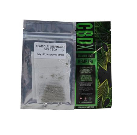 CBD X Premium Grade Hemp Tea 2pcs/pack