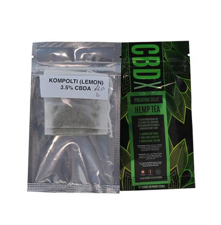 CBD X Premium Grade Hemp Tea 2pcs/pack