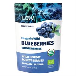 Organic Wild Blueberry Freeze-Dried Whole Berries 113g