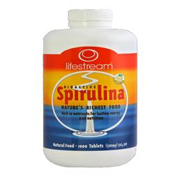 Spirulina 500mg 1000 Tablets