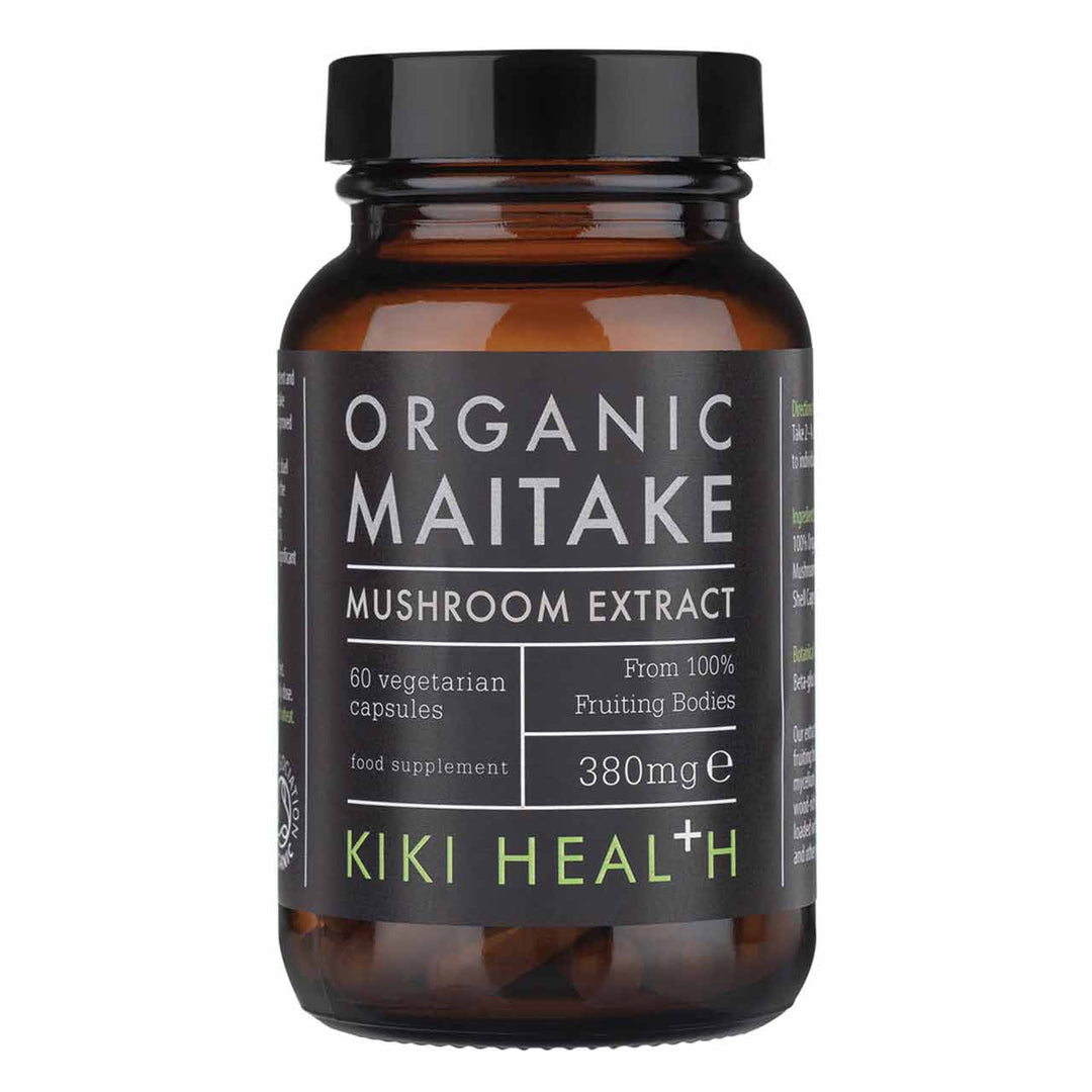 KIKI HEALTH Organic Mushroom Extract 60 vegetarian capsules