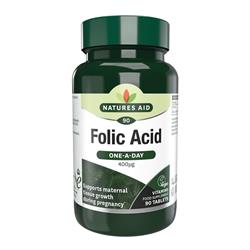 Folic Acid - 400ug 90 Tablets