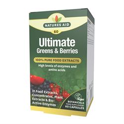 Ultimate Greens & Berries (31 Food Extracts and Enzymes) 60's