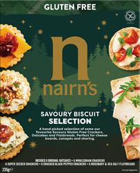 Nairn's Gluten Free Savoury Biscuit Selection Box 235g