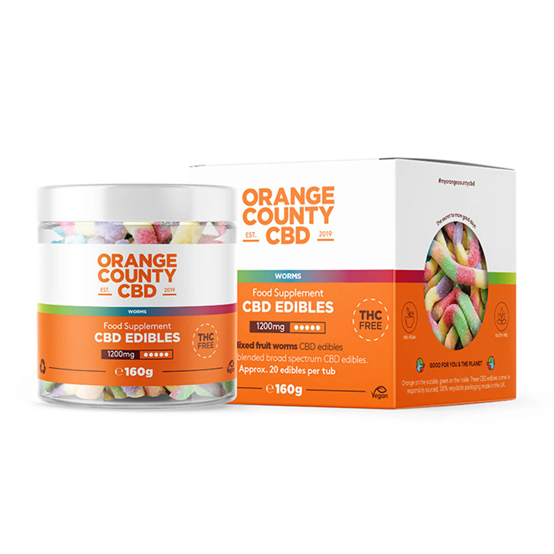 Orange County CBD Gummy Worms