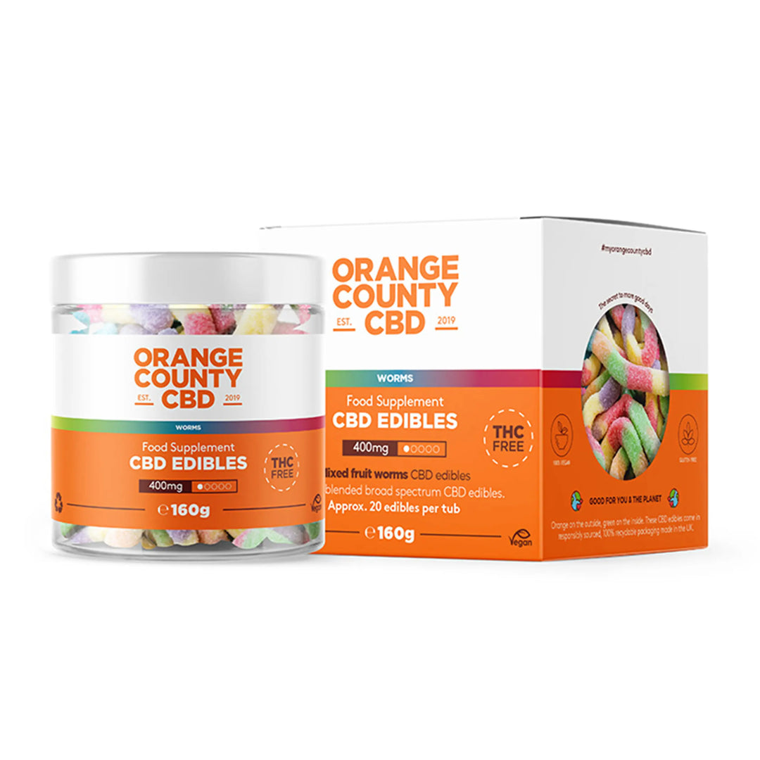 Orange County CBD Gummy Worms