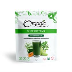 Organic Super Greens with Cucumber and Melon 100g