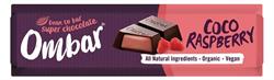 Ombar Coco Raspberry Filled Chocolate Bar 42g