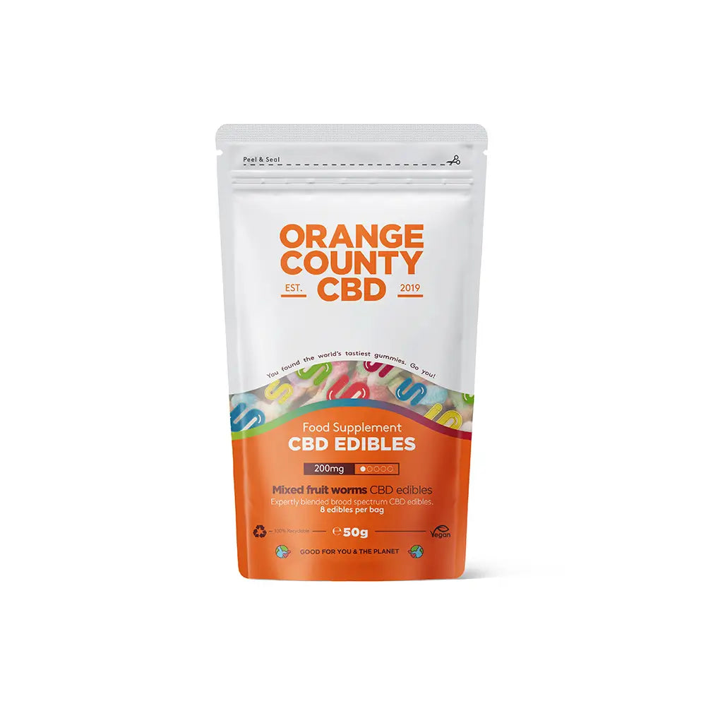 Orange County CBD Gummy Worms Grab Bag