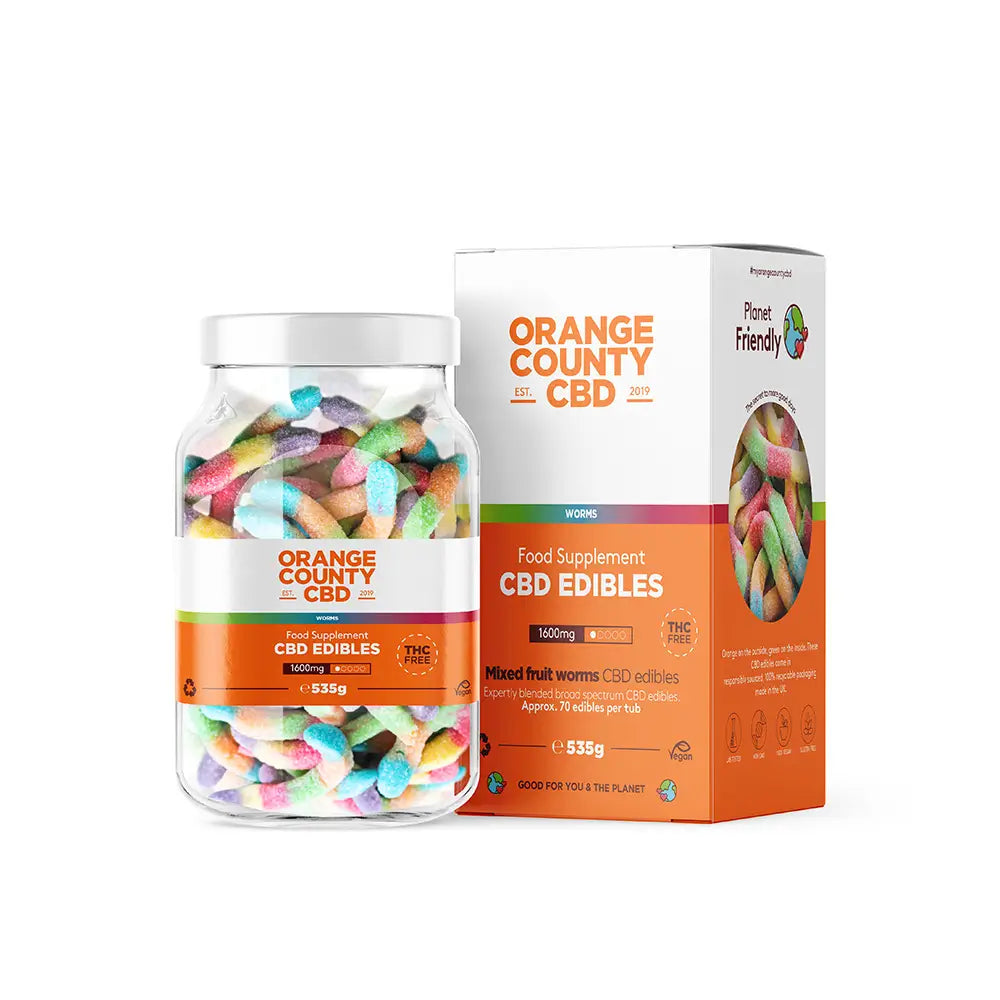 Orange County CBD Gummy Worms