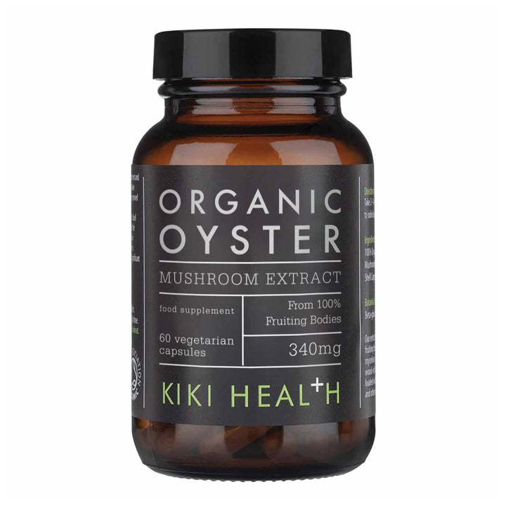 KIKI HEALTH Organic Mushroom Extract 60 vegetarian capsules