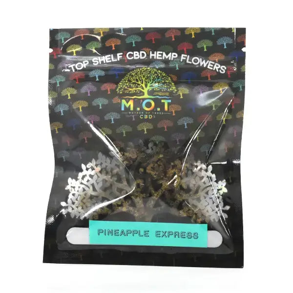 CBD Office - Mother of Trees Top Shelf CBD Hemp Flower Pineapple Express