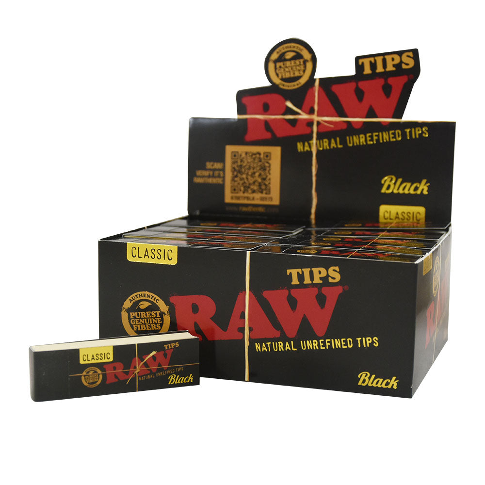 RAW Classic Tips Black