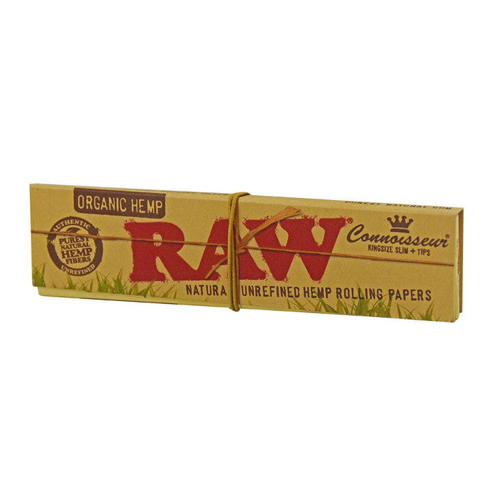 RAW Organic Hemp King Size Slim + Tips