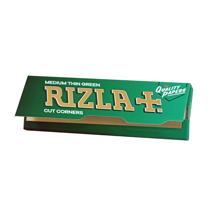 RIZLA Medium Thin Green Regular Booklets