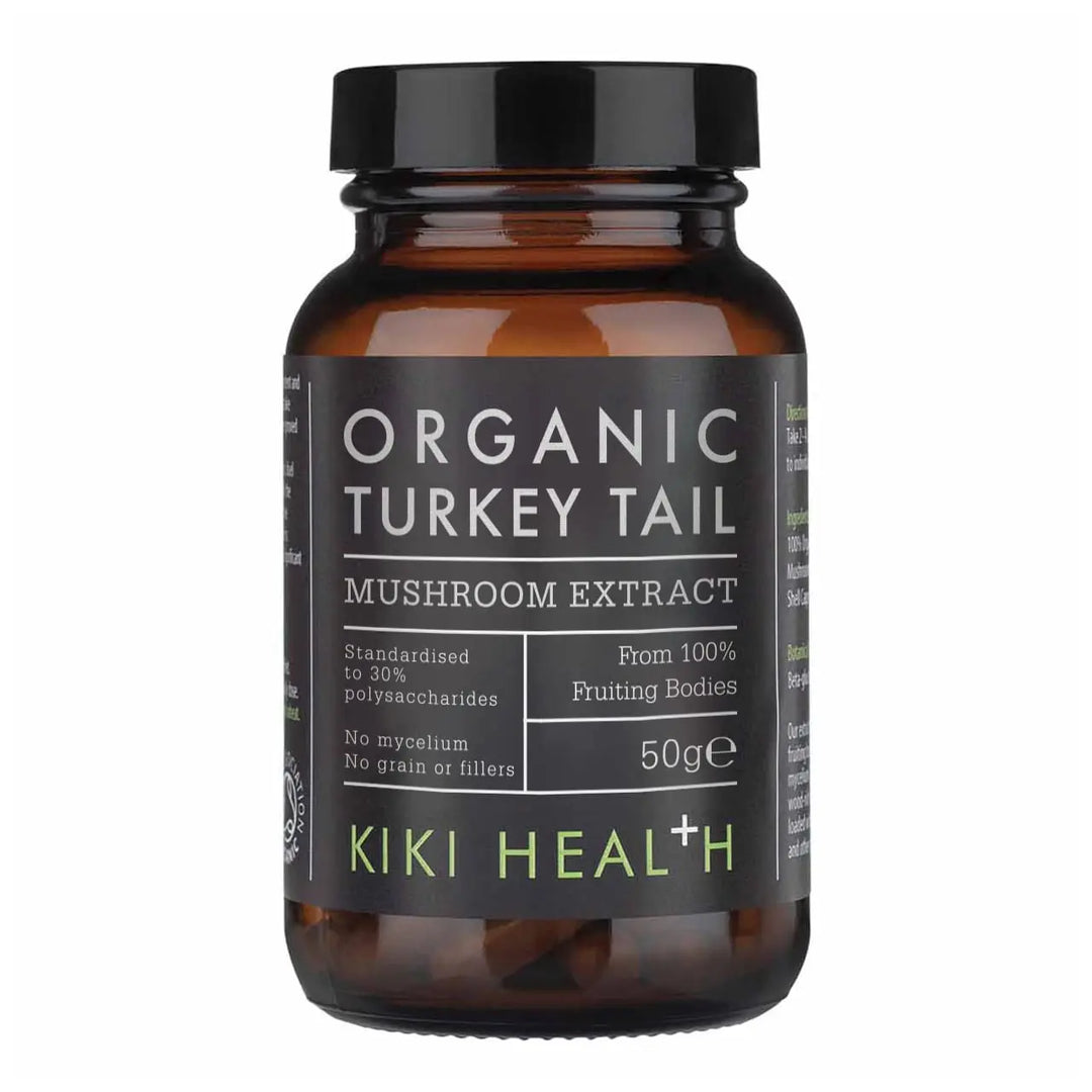 KIKI HEALTH Organic Mushroom Extract Powder 50g