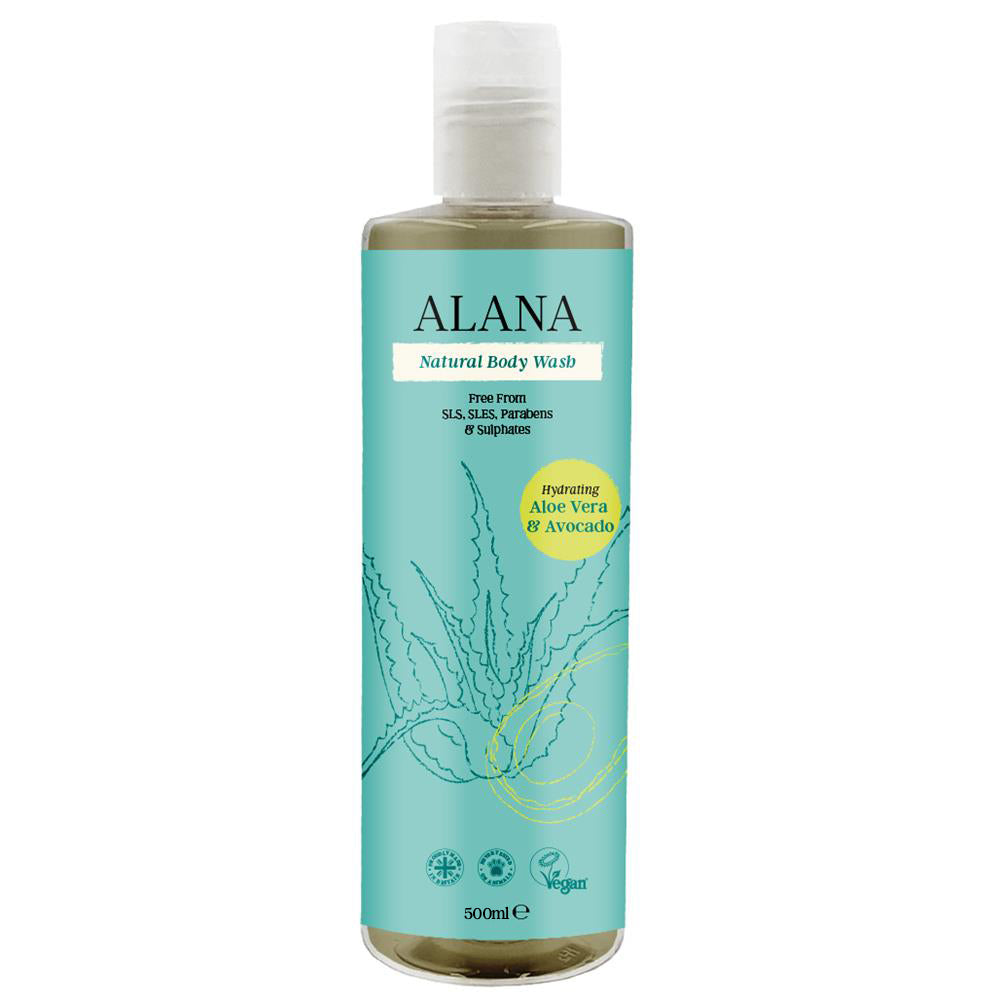 Aloe Vera and Avocado Body Wash 500ml