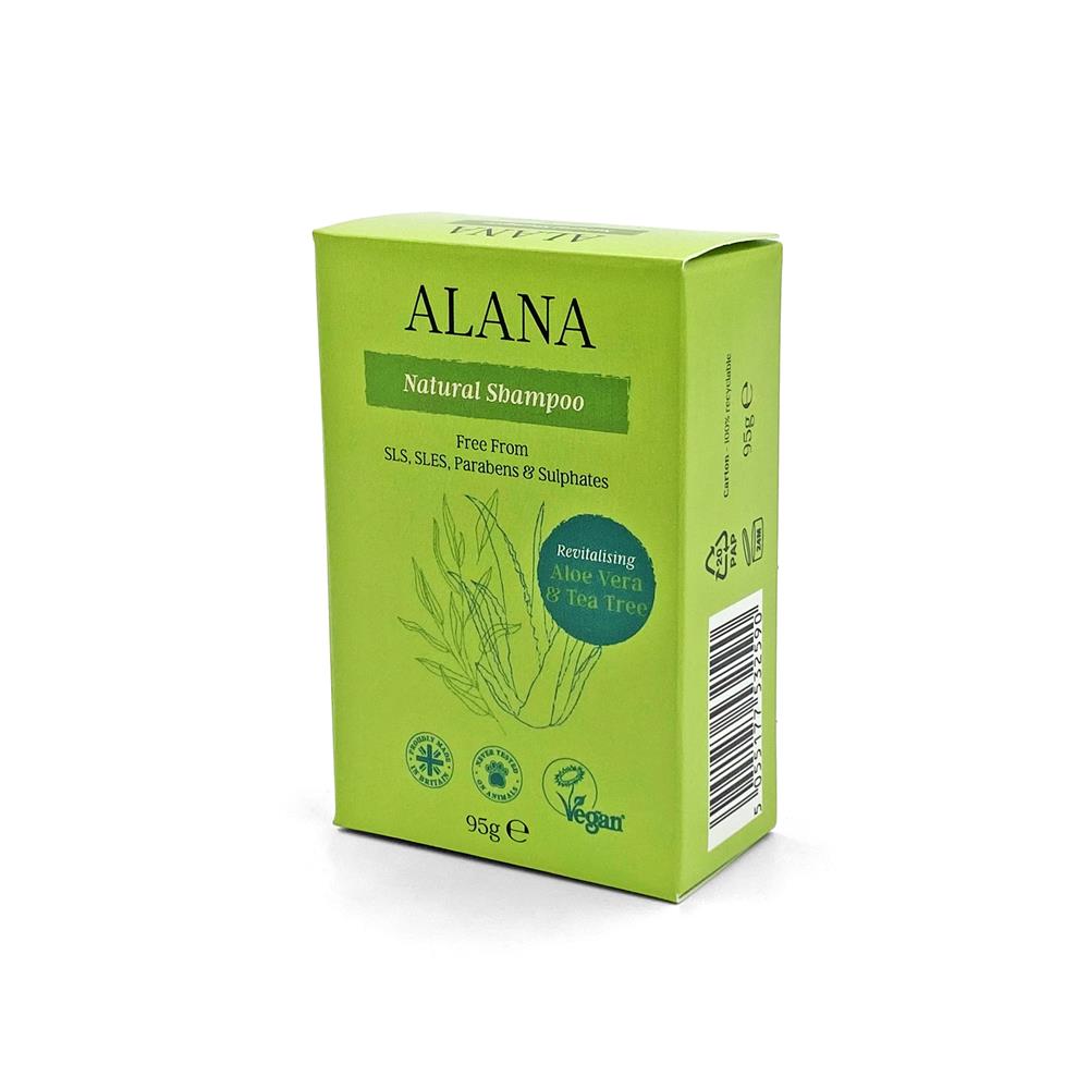 Aloe Vera & Tea Tree Natural Shampoo Bar 95g