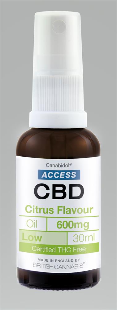 Access CBD Oil Citrus 600mg