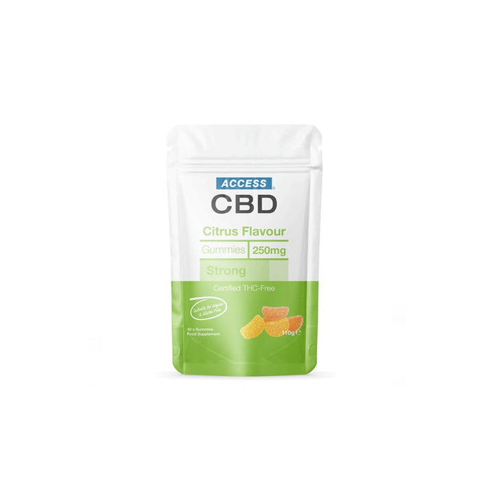 Access CBD Citrus Gummies 250mg CBD (110g)