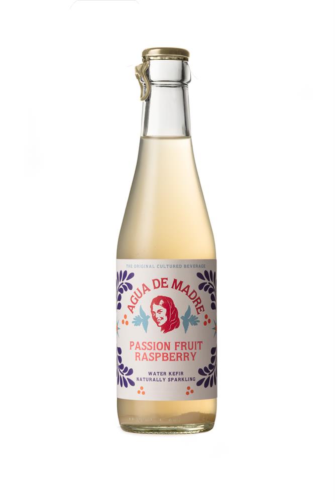 Passion Fruit & Raspberry Water Kefir 330ml