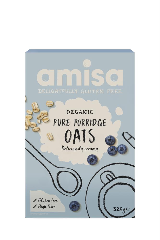 Organic Gluten Free Porridge Oats 325g