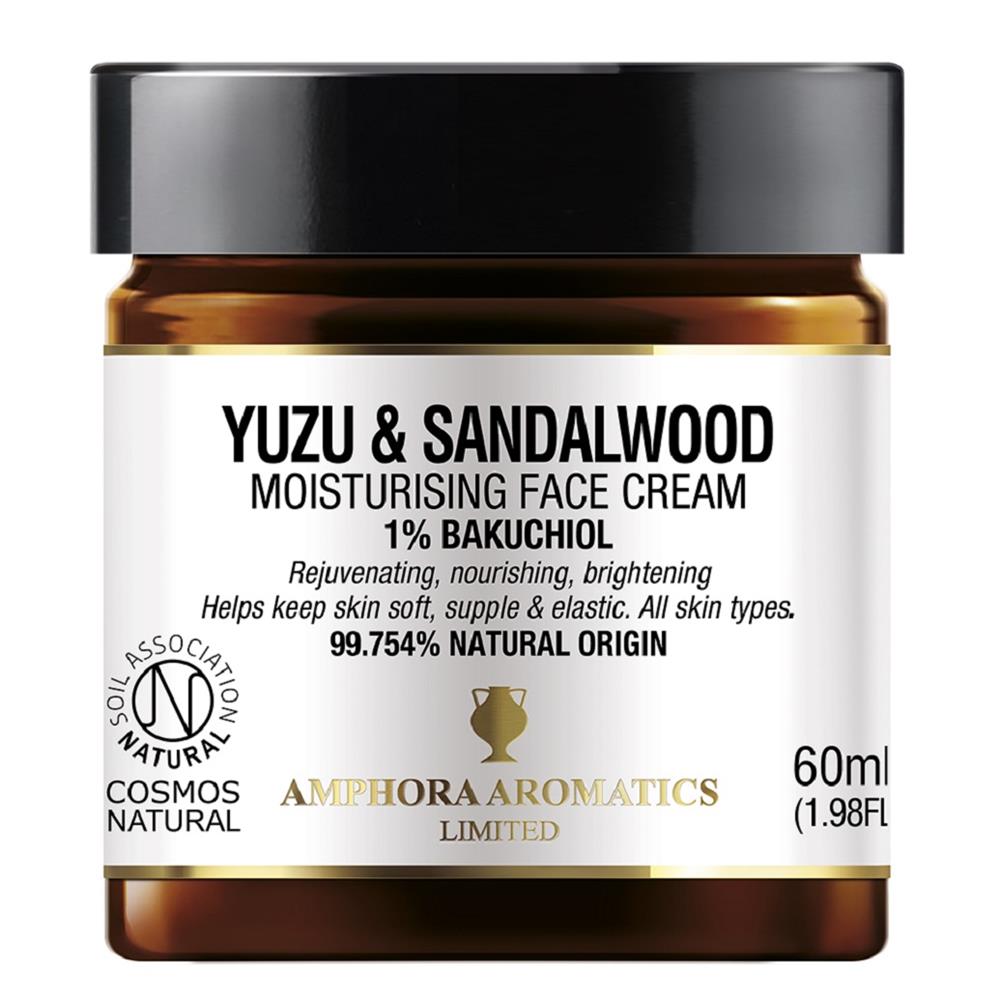 Yuzu & Sandalwood Moisturising Face Cream with Bakuchiol 60ml