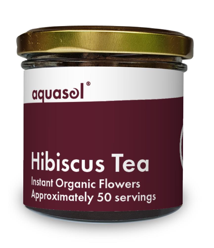 Organic Hibiscus Flower Instant Herbal Tea 20g