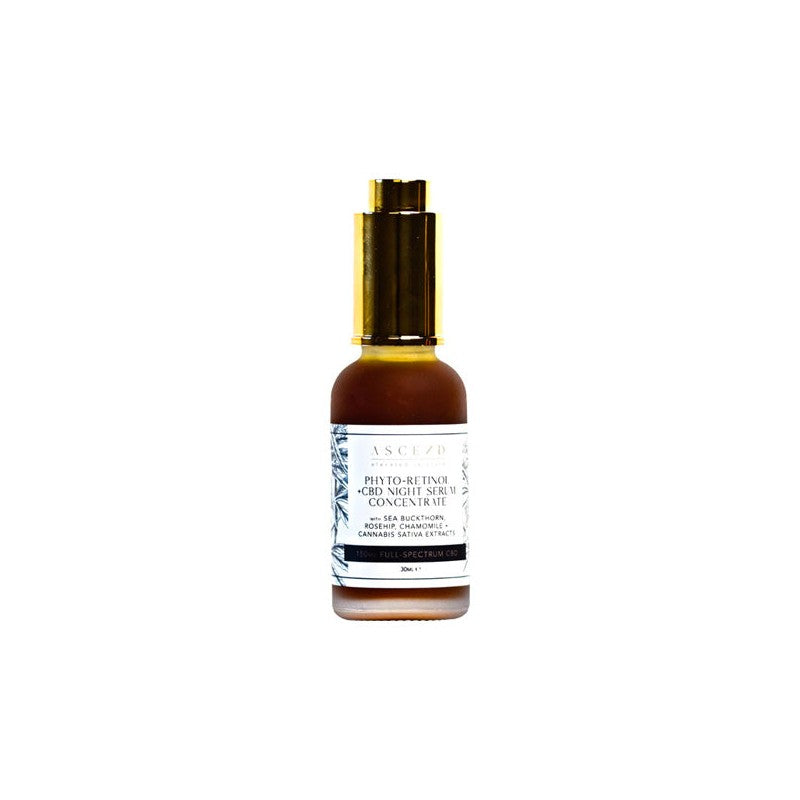 Ascend 150mg CBD Phyto-Retinol Night Serum - 30ml