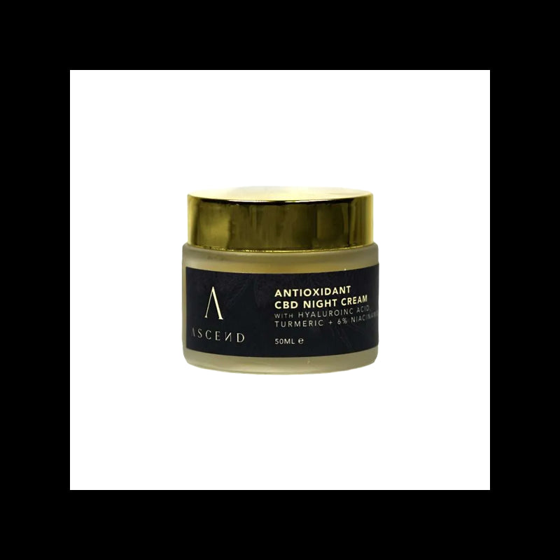 Ascend 500mg Antioxidant CBD Night Cream - 50ml