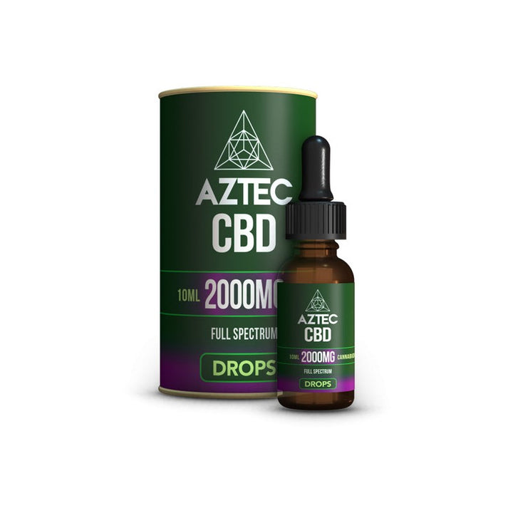 Aztec CBD Full Spectrum Hemp Oil 2000mg CBD 10ml